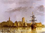 Aelbert Cuyp View of Dordrecht France oil painting reproduction